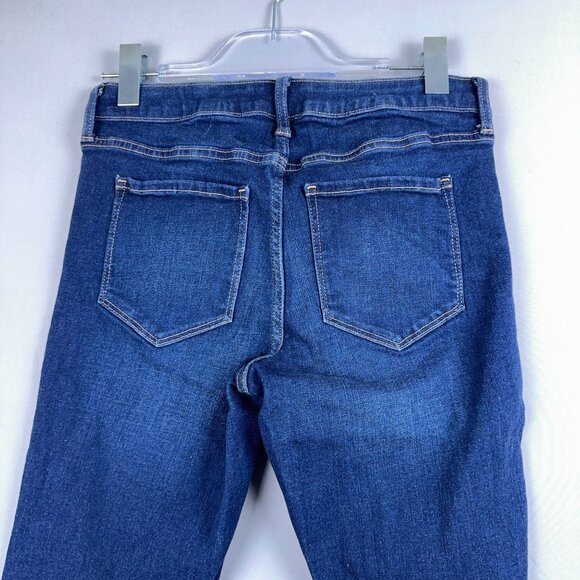 Gap Skinny Jeans Universal Legging Womens Size 10/30 Long Mid Rise Stretch Blue - Picture 4 of 13